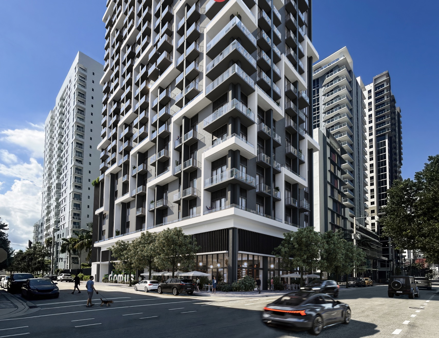 Domus Brickell — render del proyecto